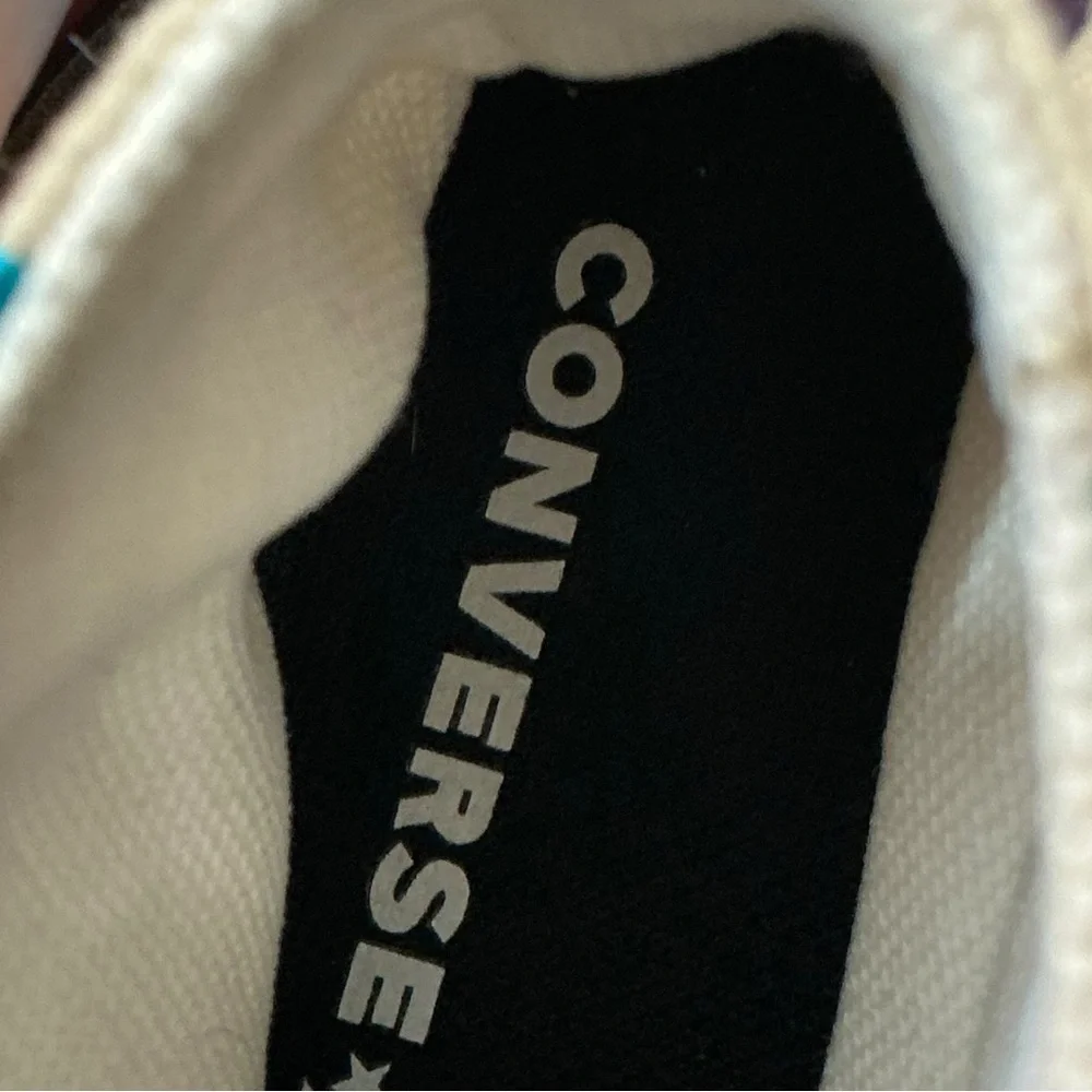 Converse Multicolor Striped Kids High-Tops Infant Size 9
